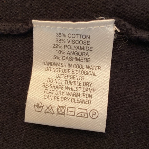 Fenn Wright Manson - Ruffle front waterfall cardigan. Size S - Picture 4 of 8